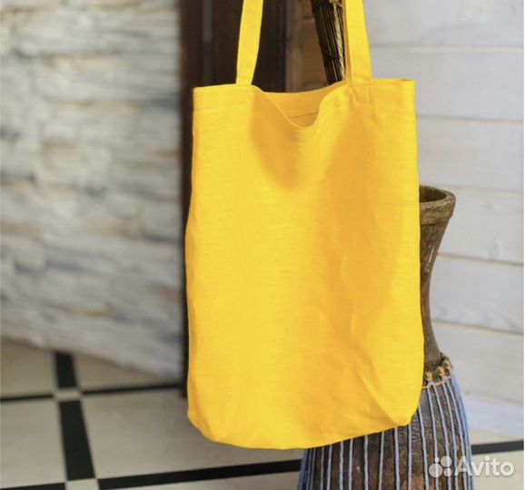 Сумка шоппер летняя под роспись