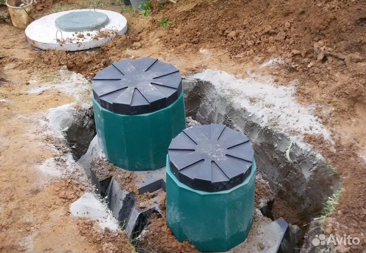 Септик под ключ. Установка септика за 1 день