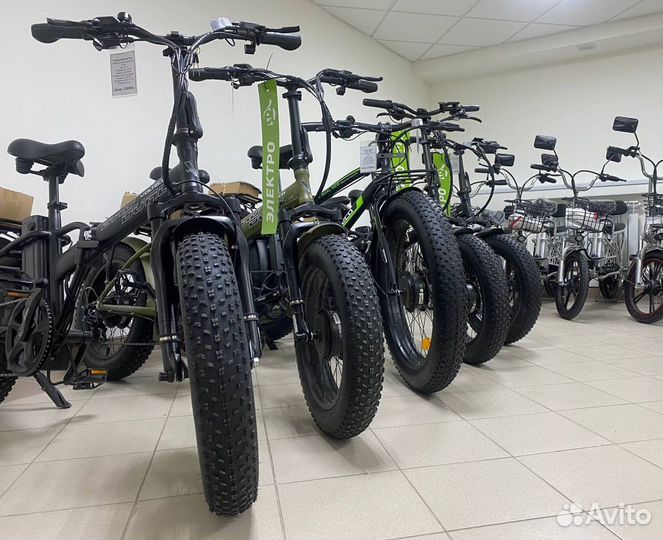 Электрофэтбайк Электровелосипед