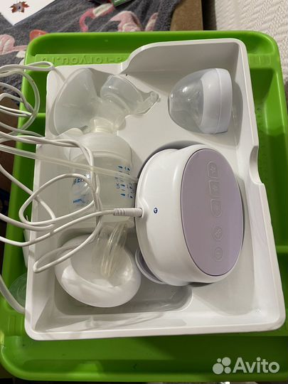 Молокоотсос avent электрический авент