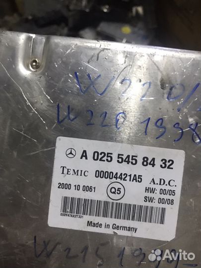 Эбу Блок управления дистроник temic Мерседес W220