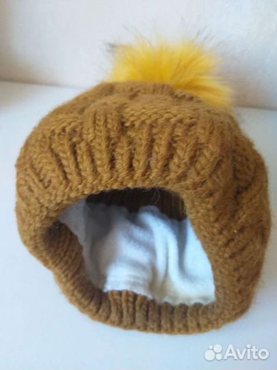 Комплект шапка, шарф