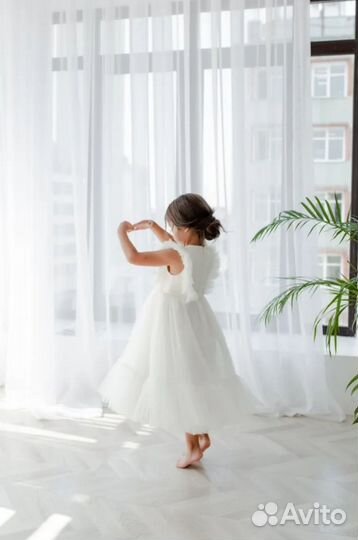 Нарядное платье для девочки 86