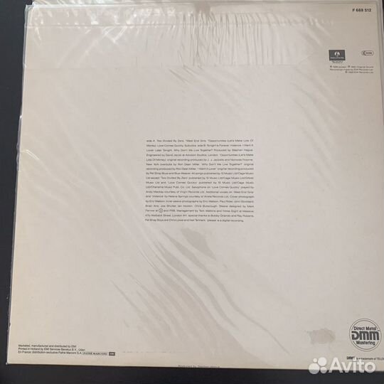 Pet Shop Boys - Please GDR press