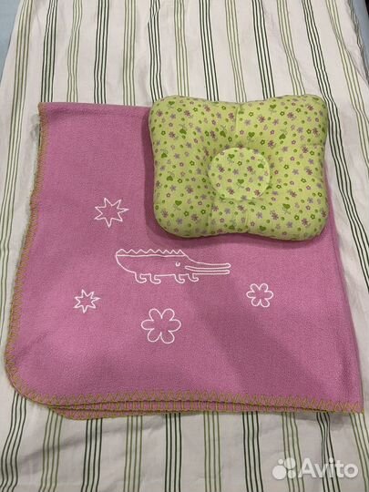 Флисовый плед икеа IKEA и подушка