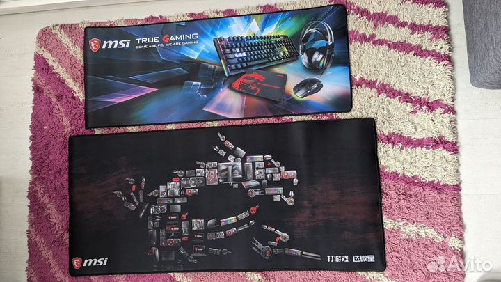 Игровые коврики MSI оригинал