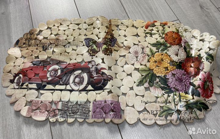 Противоскользящий коврик в ванну