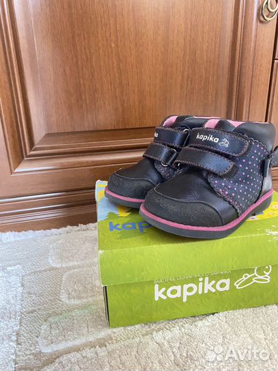 Ботинки демисезонные для девочки 22 размер