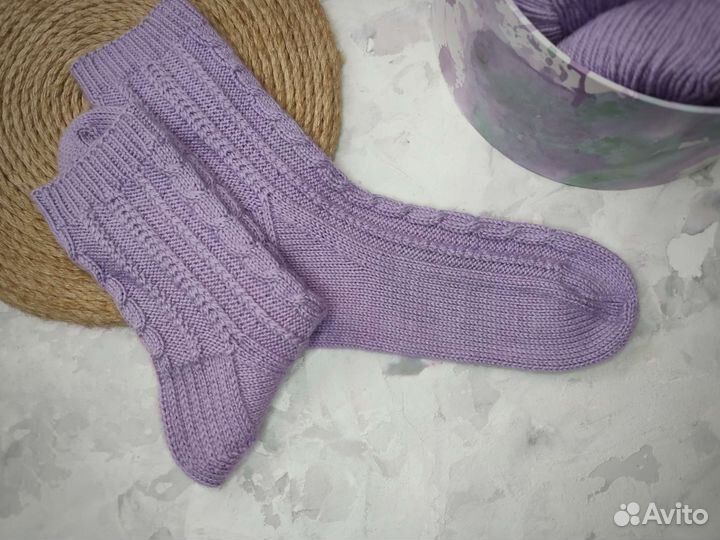 Носки вязаные ручной работы женские