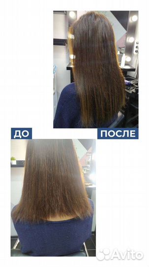 Наращивание волос, капсуляция