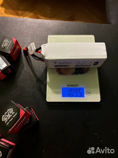 Аккумулятор для FPV дрона 8000mah, 22.2v