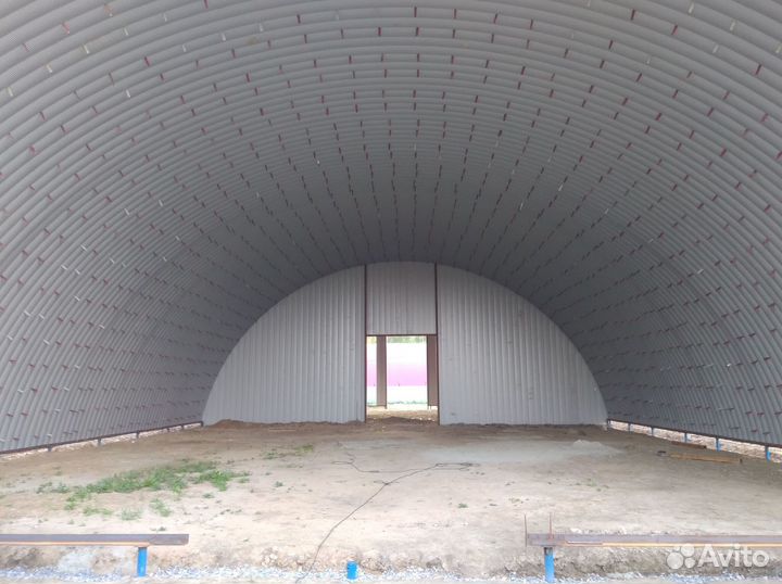 Быстровозводимые здания, ангары, овощехранилище