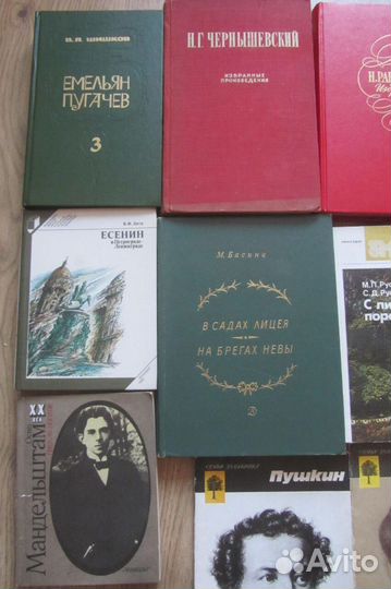 Книги историко- биографичеркие о поэтах/писателях