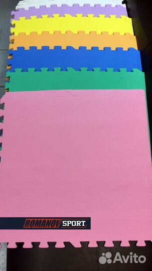 Мягкий пол (маты пазлы)