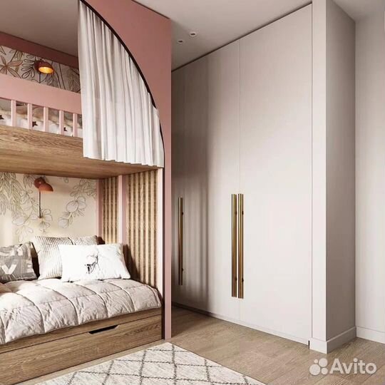 Детская кровать двухъярусная