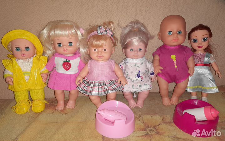Кукла пупсик много большие и маленькие