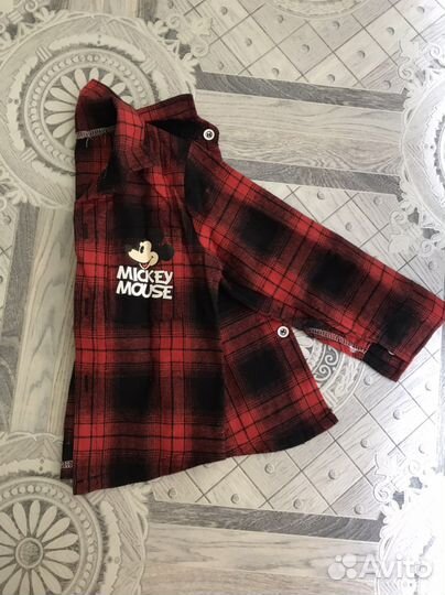 Рубашка в клетку для детей