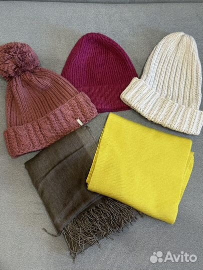 Шапка шарф рукавицы