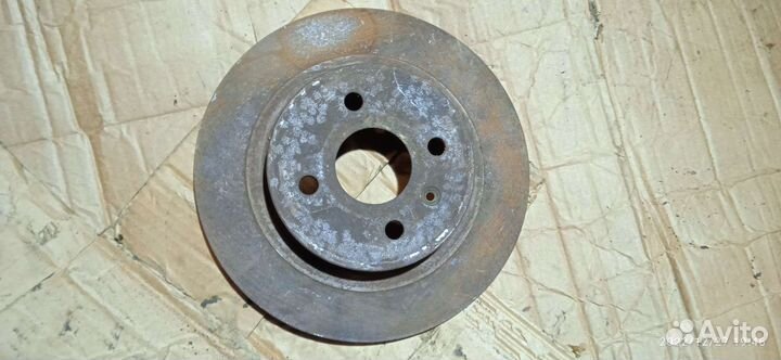 Диск тормозной задний Opel Meriva a, Astra h 4 отв