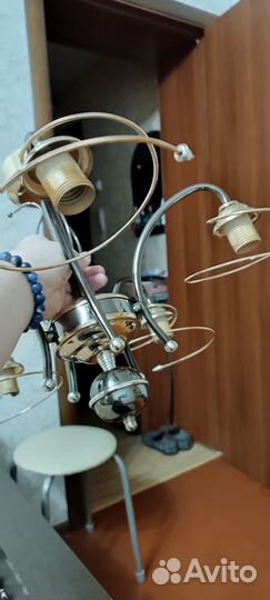 Люстра потолочная бу