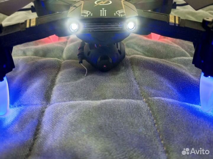 Квадрокоптер с камерой Wi-Fi FPV HD 4K противоудар