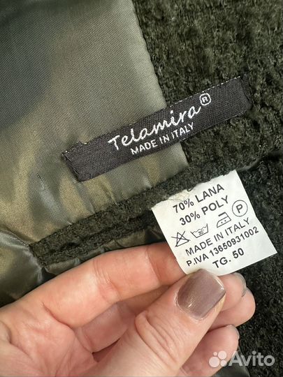 Пиджак telamira шерсть