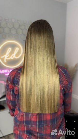 Кератиновое выпрямление