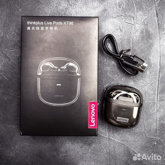 Наушники Lenovo Thinkplus Live Pods XT96 Чёрный