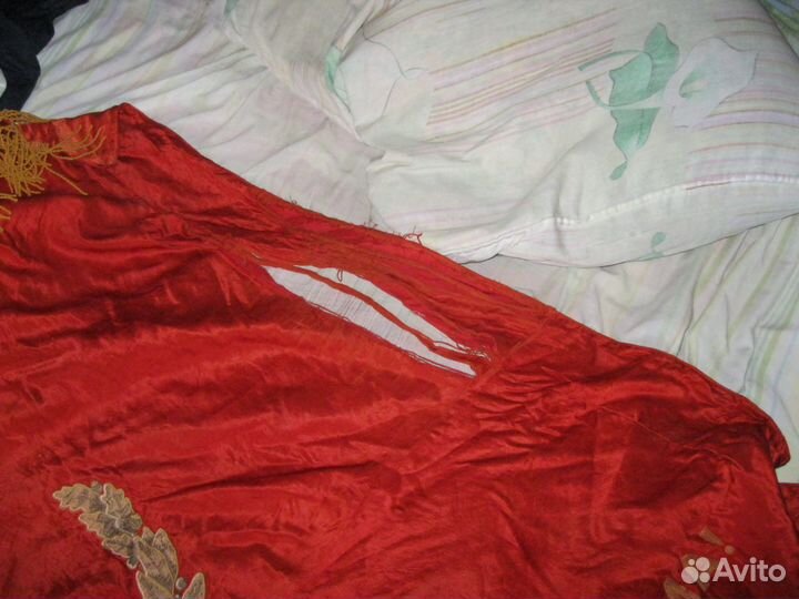 Знамя СССР вышитое