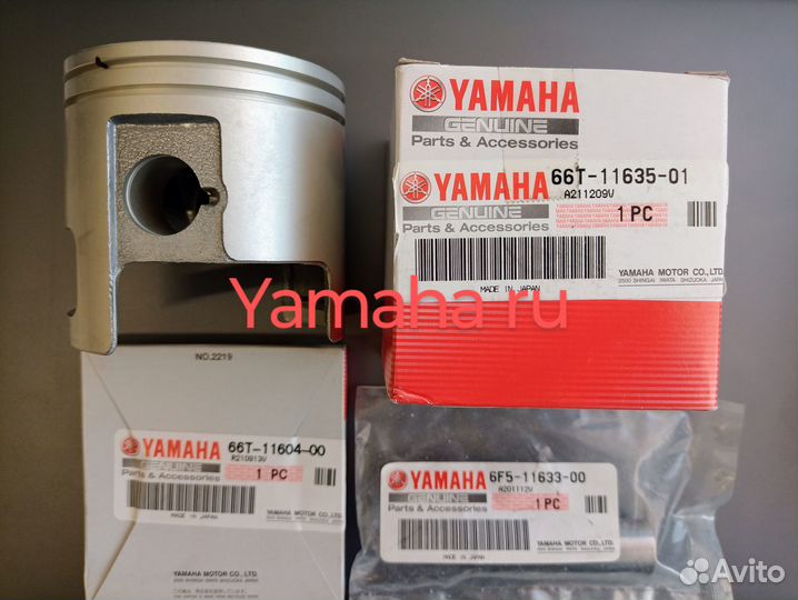 Yamaha 40 2Т поршневая группа 025