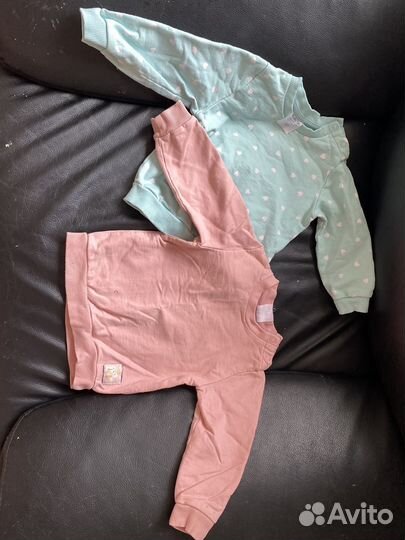 Толстовка на девочку 80