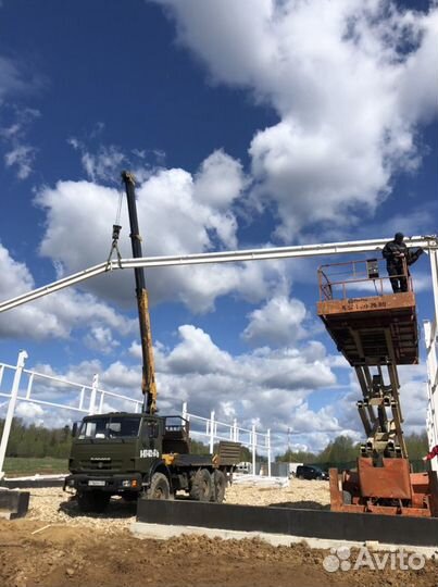 Аренда и услуги манипулятора-вездехода, стрела 7 т, 14 м, борт 11 т, 6.7 м