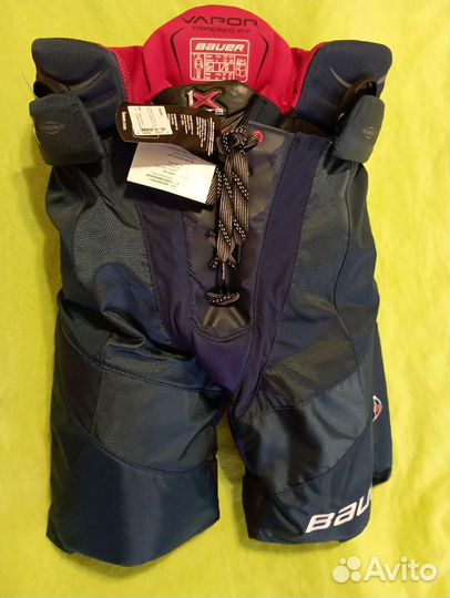 Хоккейные шорты bauer 1x lite р. L, тëмно-синий