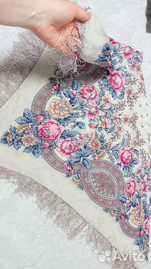 Павлопосадский платок шерсть. Доставка по Кирову