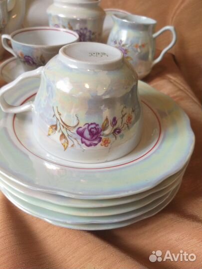 Чайный сервиз СССР 6 персон