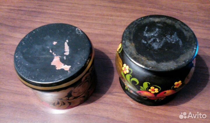 Деревяные чаши с росписью- хохлома/ссср