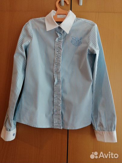 Блузки школьные 122 128