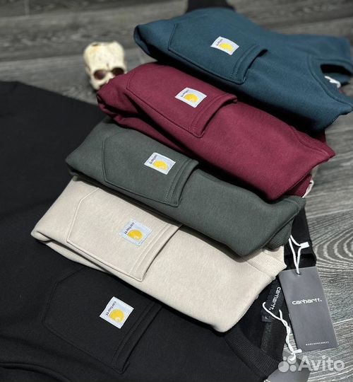 Кофта мужская Carhartt тёплая 5 цветов