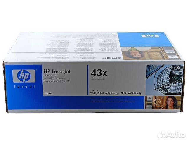 Картридж HP C8543X Синяя коробка