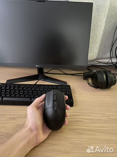 Мышка logitech g304/g305 черная беспроводная