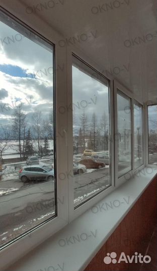 Окна на балкон