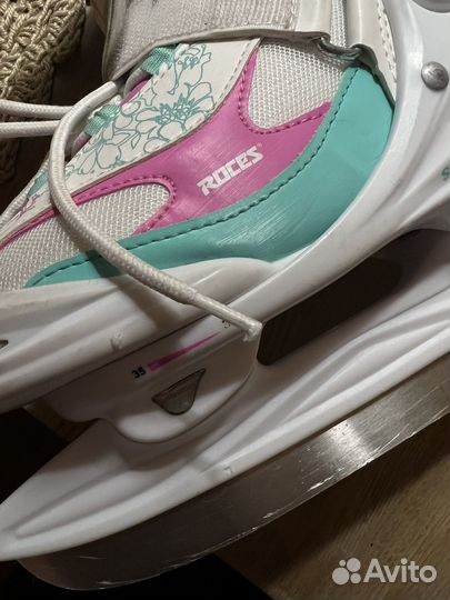 Коньки раздвижные Roces для девочки 30-35 р