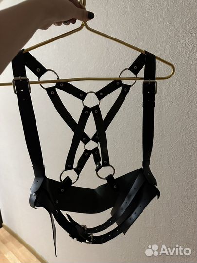 Портупея женская, натуральная кожа