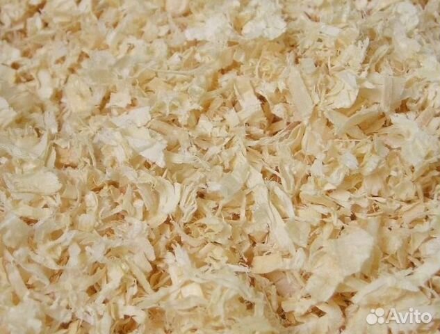 Опилки пресованные, стружка, 1 брикет (26-28 кг.)