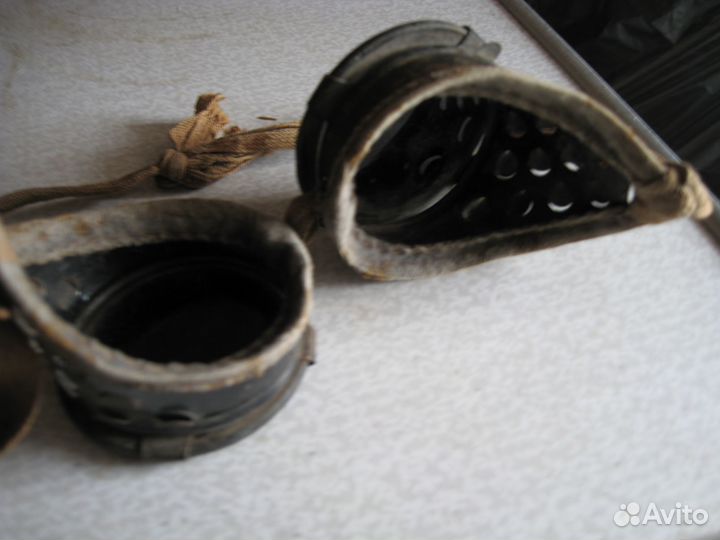 Очки старинные защитные для сварки из 40-х