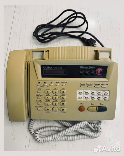 Факс brother FAX-375 mc