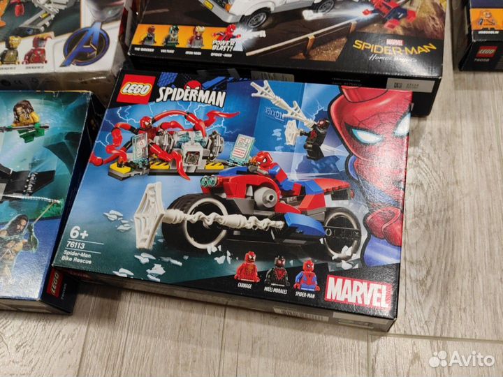 Lego Marvel, DC, Harry Potter и Star Wars наборы