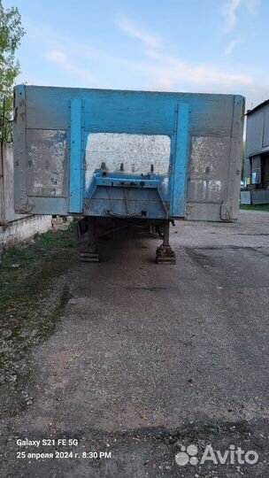 Полуприцеп бортовой Krone SD, 1998
