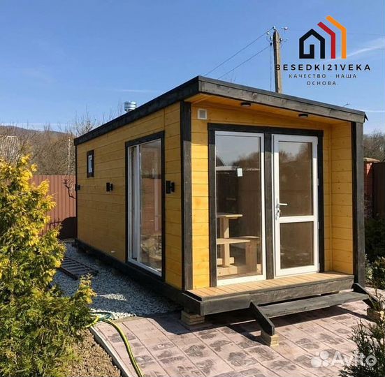 Баня деревянная