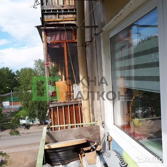 Отделка балконов